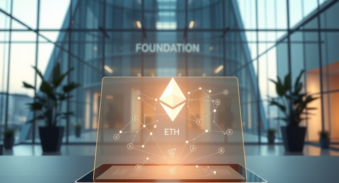 Ethereum Foundation strategic ETH liquidation for blockchain development funding.
