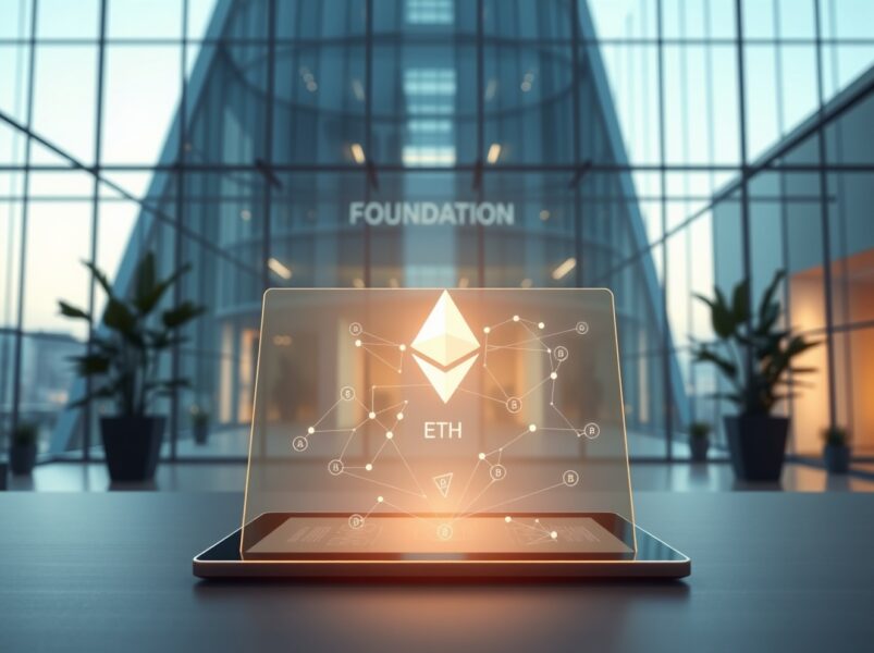 Ethereum Foundation Executes Strategic $8.3 Million ETH Liquidation to Fuel Critical Development
