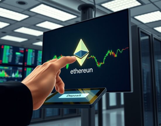 Ethereum Foundation-linked address deposits ETH to Kraken exchange, representing a $4.03 million transfer captured by Onchain Lens.