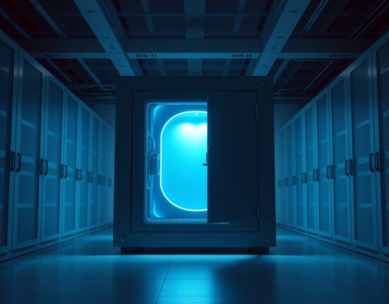 The Ethereum Foundation's significant ETH staking commitment visualized as secure digital asset storage.