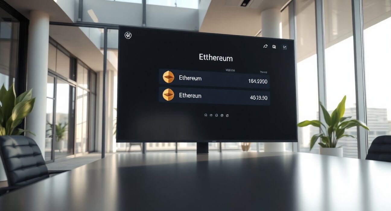 Ethereum Foundation treasury management screen showing a successful unstaking transaction