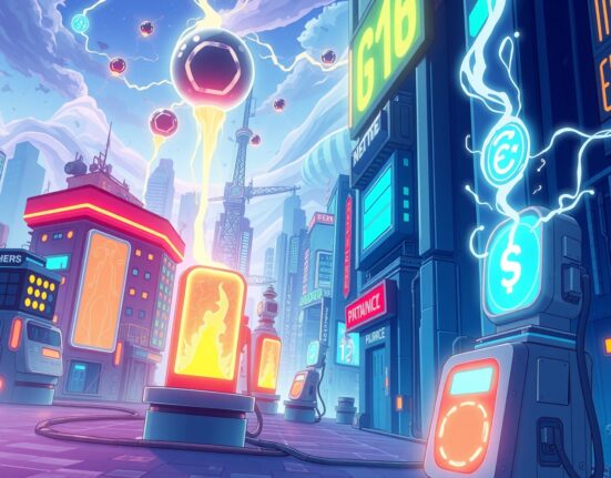 Ethereum gas limit powering blockchain network scalability through vibrant energy flows