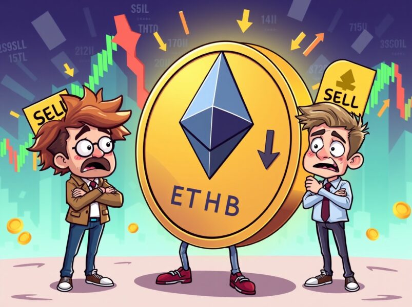 Ethereum Holders Selling at Alarming Rate: 45,000 ETH Daily Exodus Shakes Market