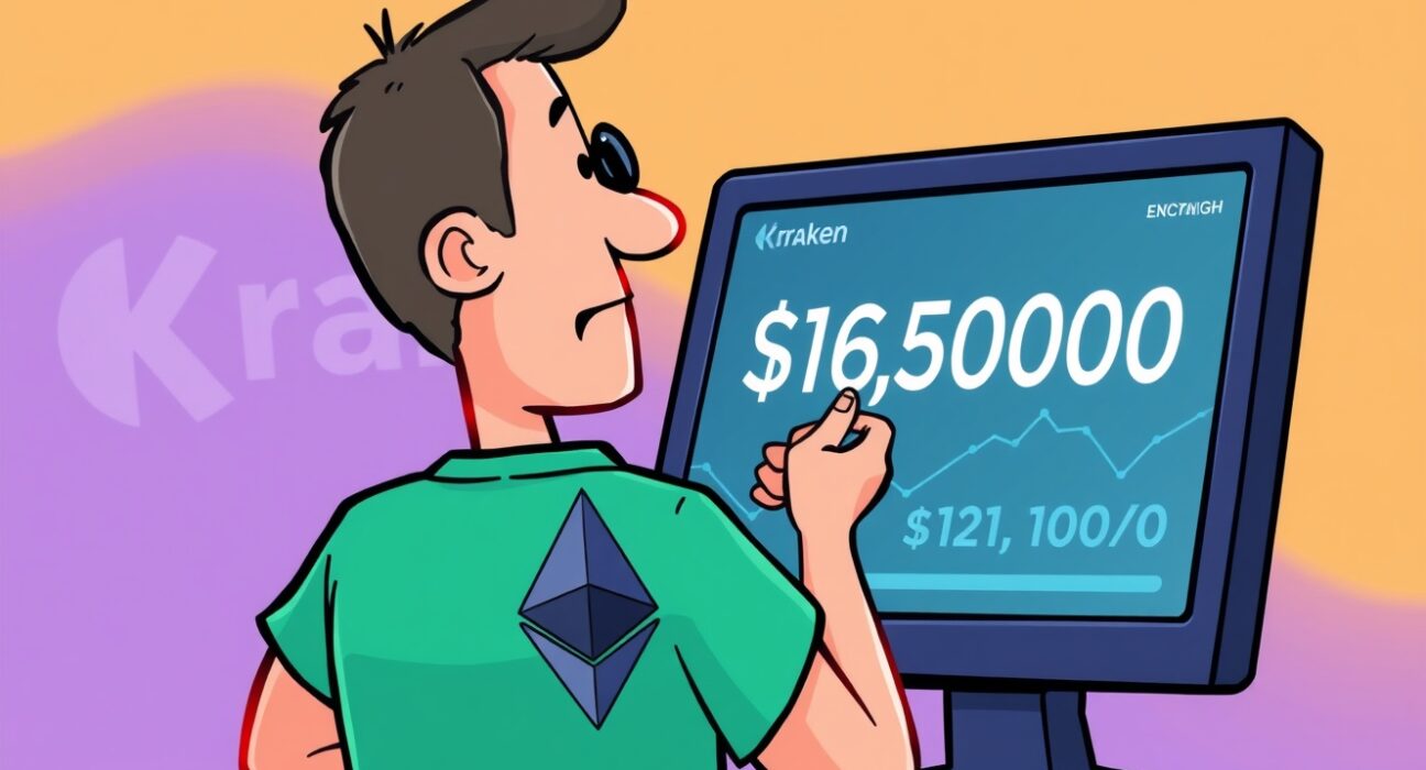Early Ethereum ICO participant makes a significant ETH deposit, illustrating massive crypto profits.