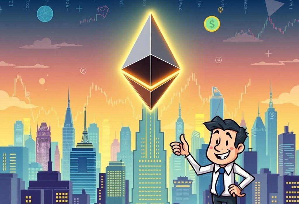 A visionary expert highlights Ethereum as a top investment, symbolizing its growth in asset tokenization and the future of crypto.