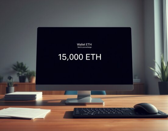 Early Ethereum investor's major 15,000 ETH transaction to Coinbase exchange interface