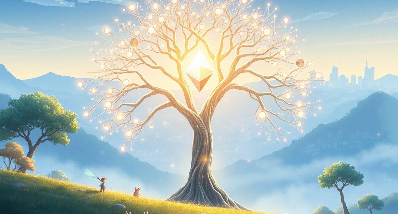 Ethereum price prediction analysis showing network growth and future market potential