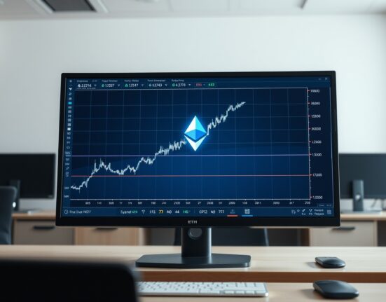Analyst's Ethereum price prediction showing a breakout on a trading chart for a potential rally.