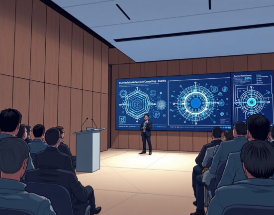 Ethereum Foundation researcher Antonio Sanso presenting quantum resistance findings at ETHCC conference