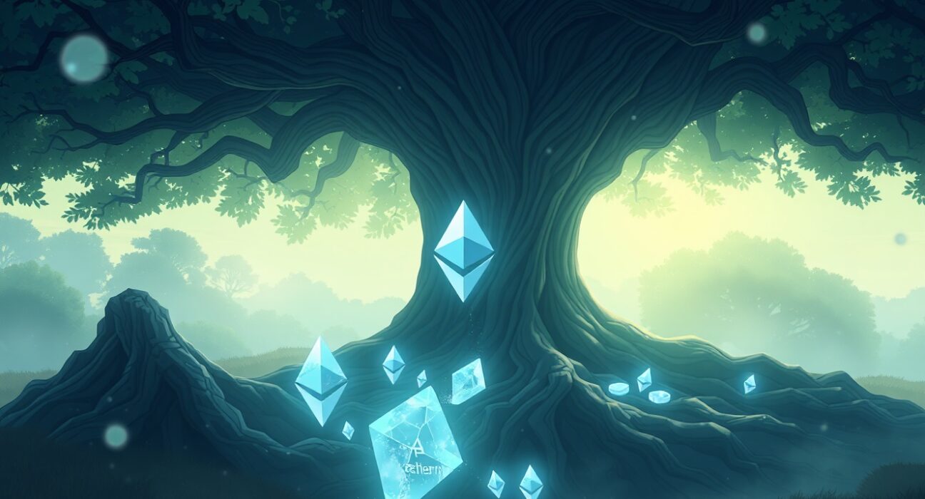 Visual representation of massive Ethereum staking queue showing network confidence and validator participation