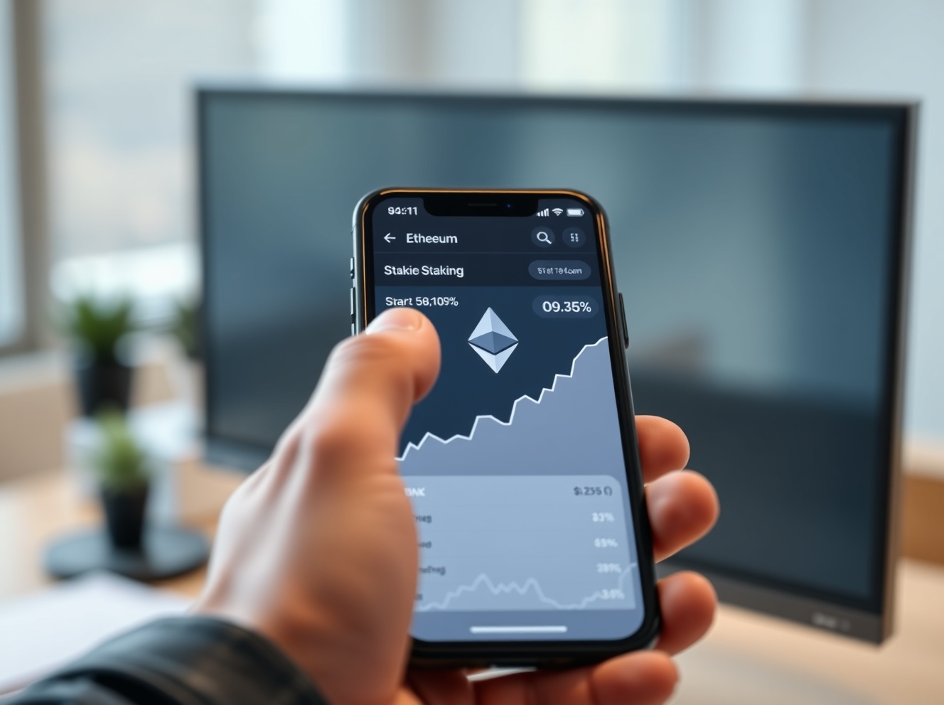 Ethereum Staking Ratio Hits Record 34% as 41.4M ETH Locked, Raising Liquidity Concerns