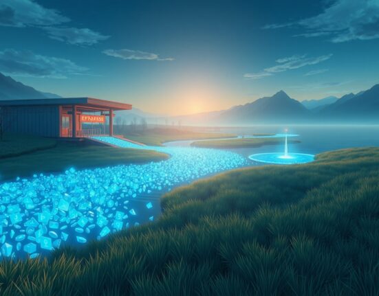 Visual metaphor for a large-scale Ethereum transfer into staking, representing institutional crypto strategy.