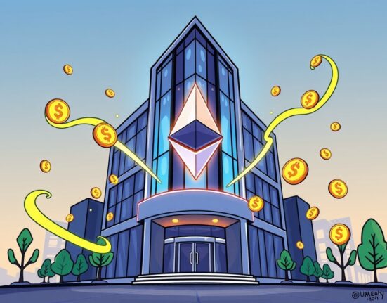 Cosmos Health's bold move into an Ethereum treasury strategy, symbolizing a significant institutional crypto investment in digital assets.