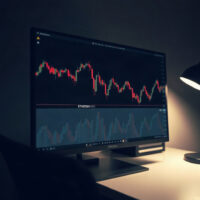 Ethereum price chart showing a pullback from recent highs as profit-taking emerges.