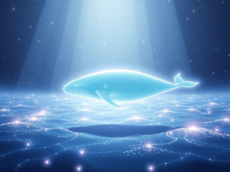 Ethereum whale accumulation strategy visualized through blockchain data patterns