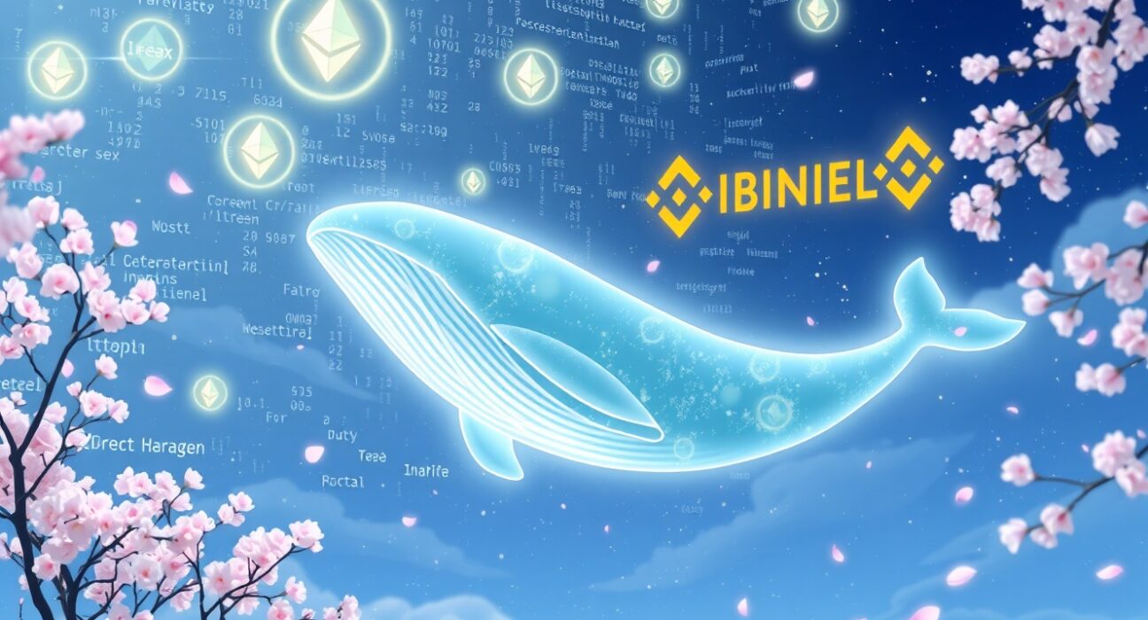 Ethereum whale withdrawing millions from Binance signals major accumulation trend for ETH holders.