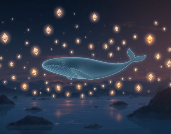 Ethereum whale transferring millions to an exchange faces significant financial loss.