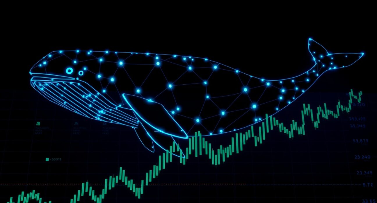 Blockchain whale selling Ethereum cryptocurrency with market impact analysis