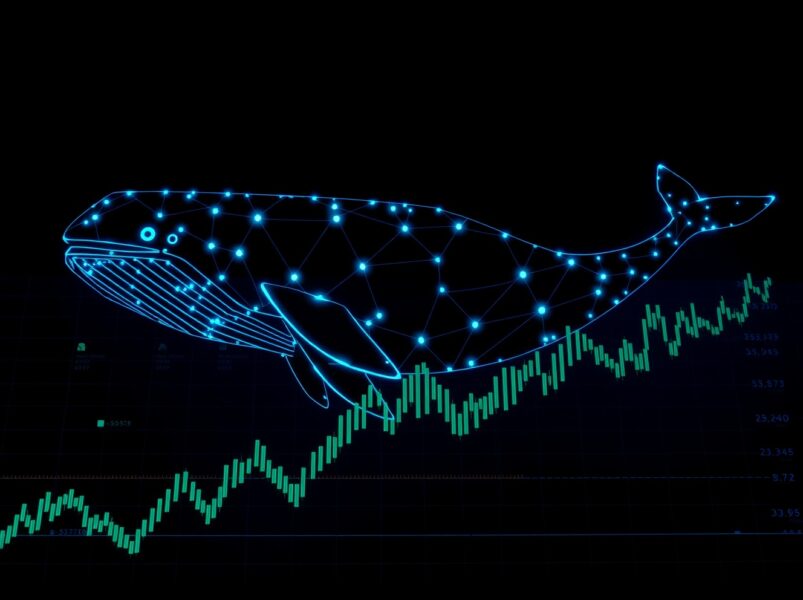 Blockchain whale selling Ethereum cryptocurrency with market impact analysis