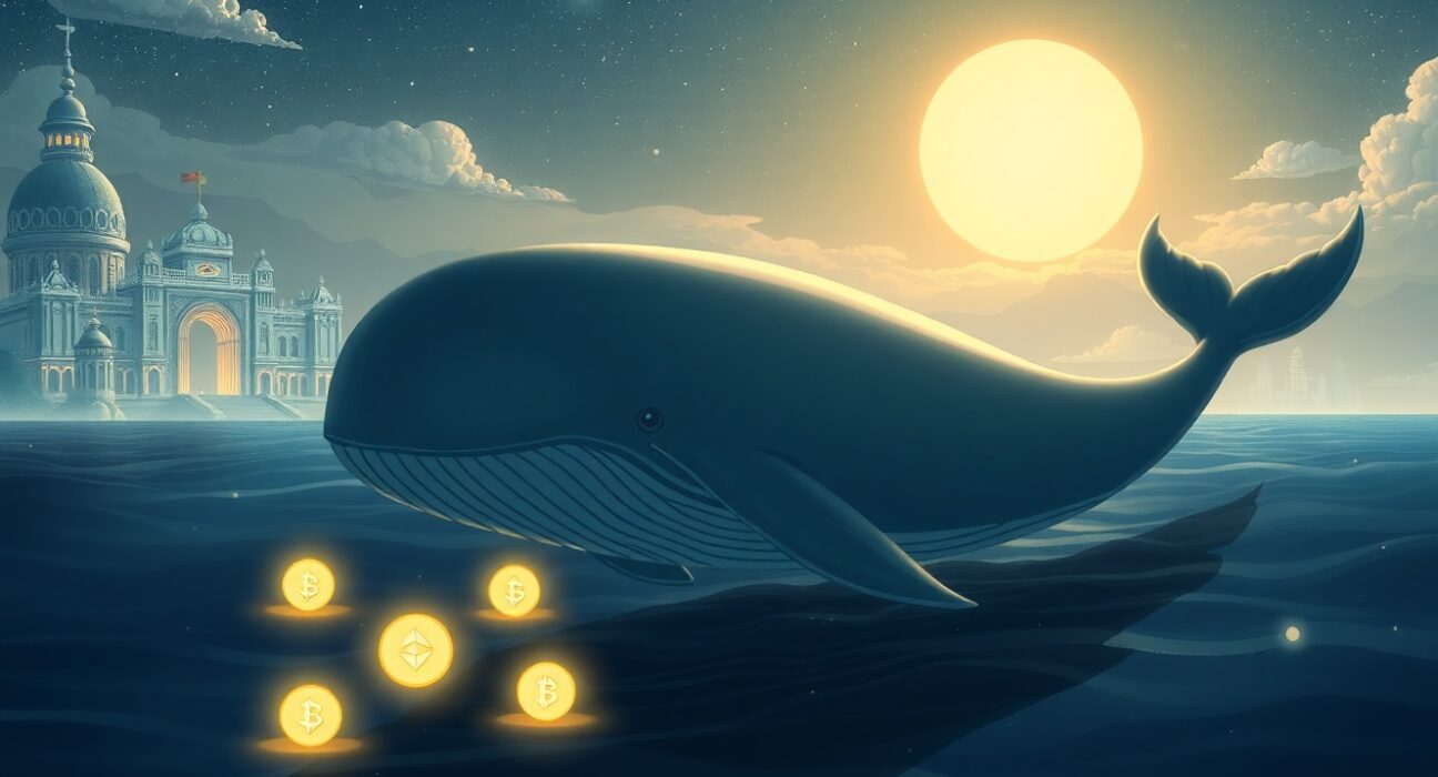 An Ethereum whale's massive withdrawal signals a shift in cryptocurrency market confidence and holding patterns.