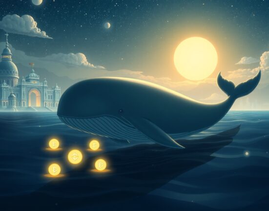 An Ethereum whale's massive withdrawal signals a shift in cryptocurrency market confidence and holding patterns.