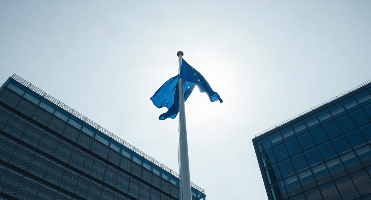 European Commission headquarters in Brussels, symbolizing EU regulatory review of crypto lending rules.