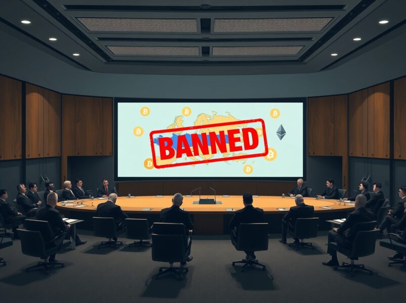 EU Sanctions Russia Crypto Ban: Complete Platform Shutdown Targets Digital Ruble and DeFi Services