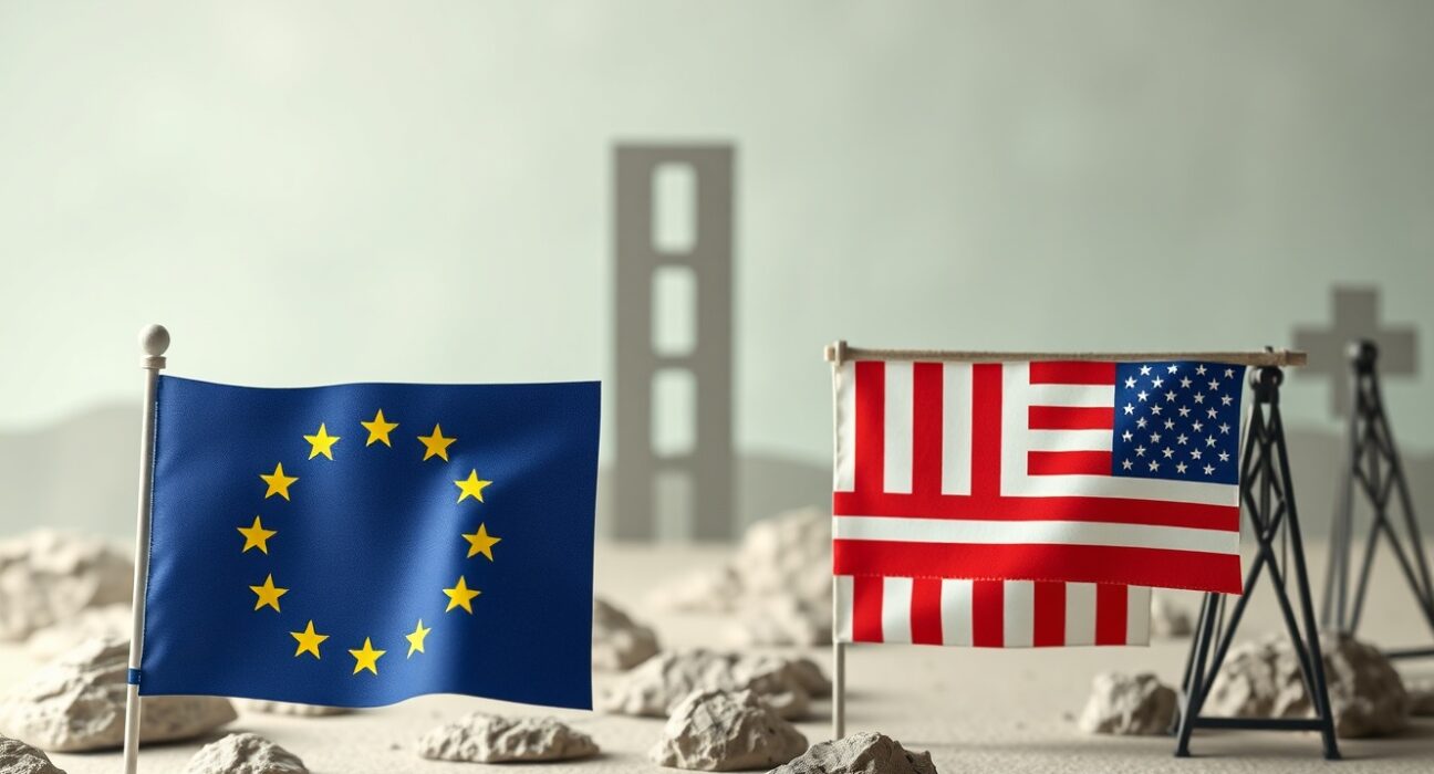 EU US trade deal negotiations threatened by potential Trump tariff policies in 2025