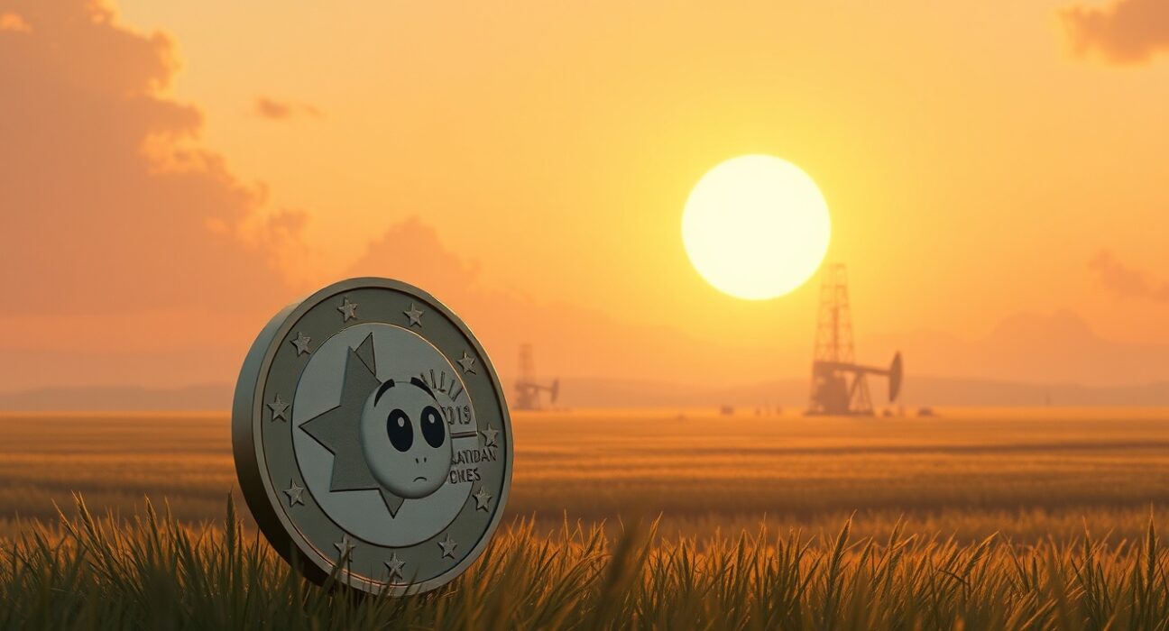 EUR/CAD currency pair analysis showing impact of rising oil prices on forex markets.