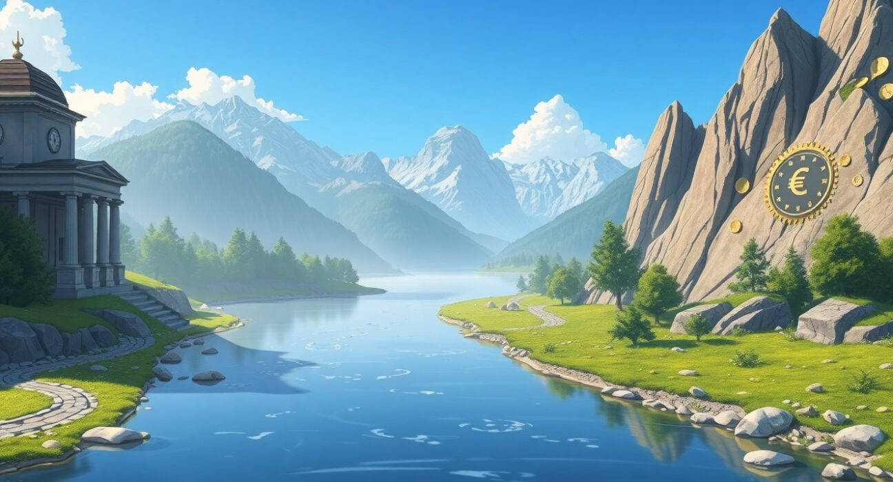 EUR/CHF currency pair analysis showing Swiss inflation and Eurozone GDP impact on forex markets