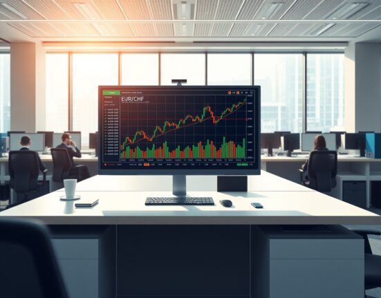 EUR/CHF forex chart analysis ahead of European and Swiss central bank meetings