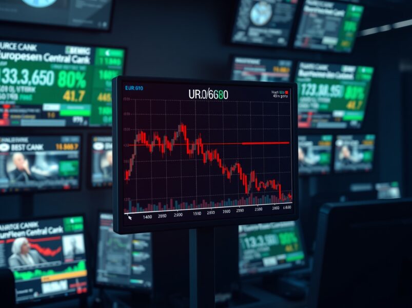 EUR/GBP Flat Lines Above 0.8600 as ECB and BoE Hold Rates Steady: Market Impact Analyzed