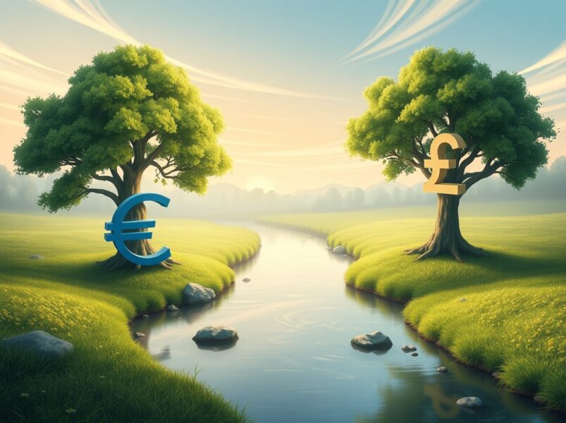 EUR/GBP exchange rate analysis showing Euro strength against Pound Sterling amid Bank of England policy speculation