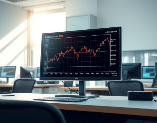 EUR/GBP exchange rate chart analysis following weak UK GDP data release.