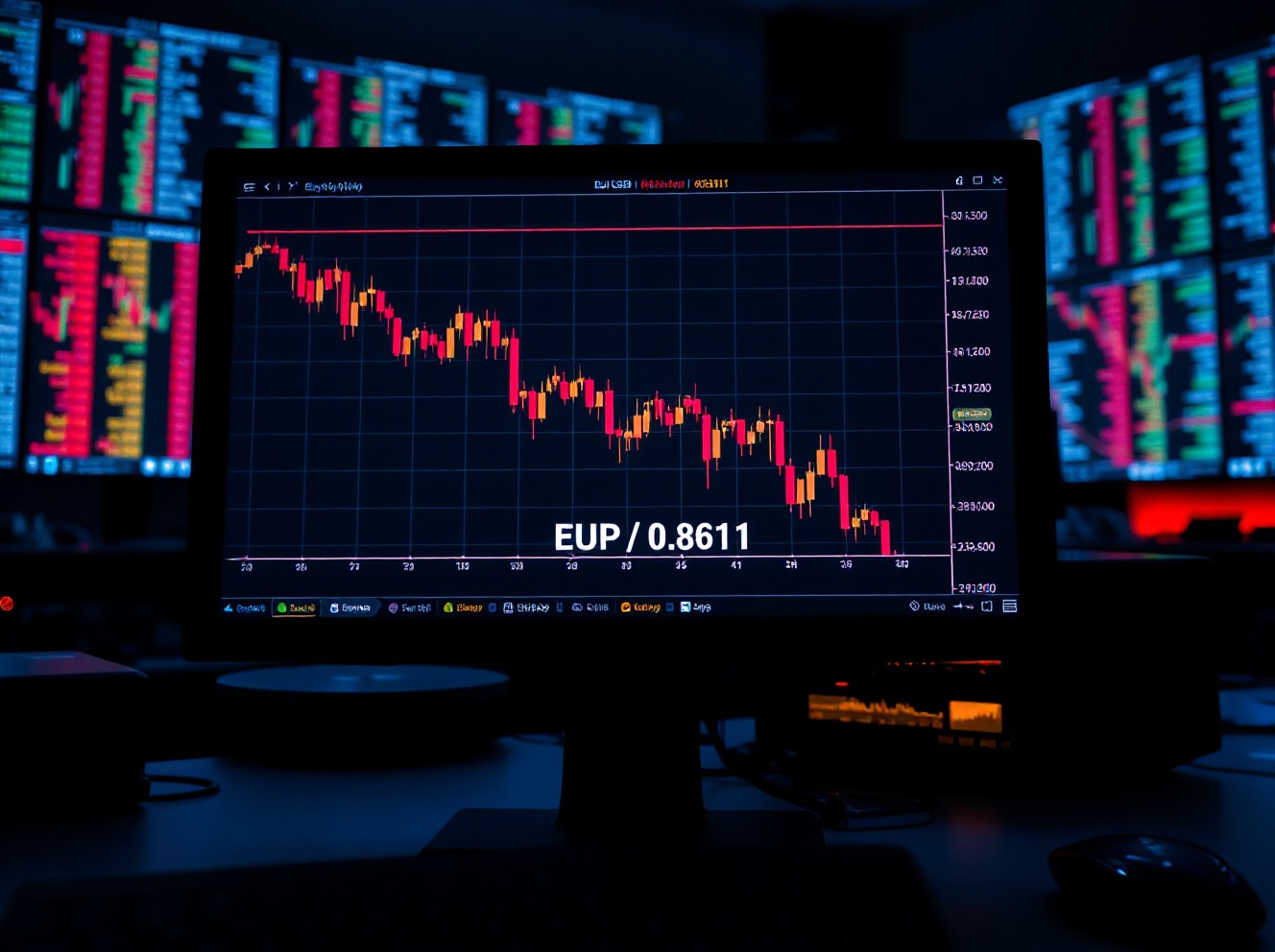 EUR/GBP Price Forecast: Pound Strength Pushes Pair to Test 10-Month Lows Near 0.8611