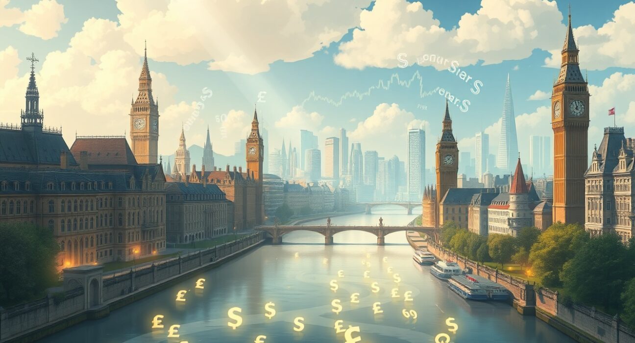 EUR/GBP exchange rate analysis showing monetary policy convergence between Eurozone and UK economies