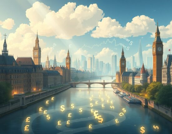 EUR/GBP exchange rate analysis showing monetary policy convergence between Eurozone and UK economies