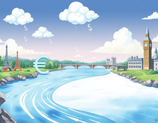 EUR/GBP currency pair analysis showing impact of UK inflation data on Bank of England policy.