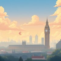 EUR/GBP exchange rate analysis showing Euro weakness against Pound Sterling amid inflation data