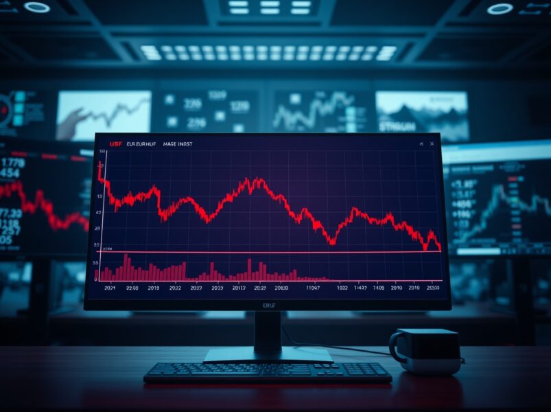 EUR/HUF Downtrend Extends: Key Supports Tested as Societe Generale Warns of Further Forint Weakness