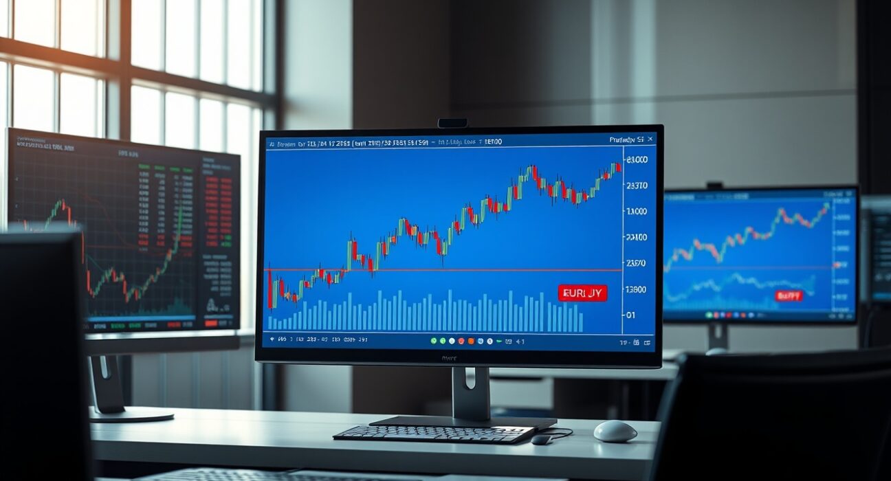 Professional analysis of the EUR/JPY forex chart showing bullish price action above the 187.00 level.