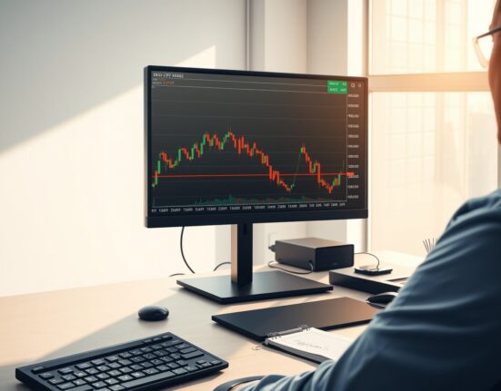 EUR/JPY price forecast showing bullish technical analysis on professional trading desk monitors
