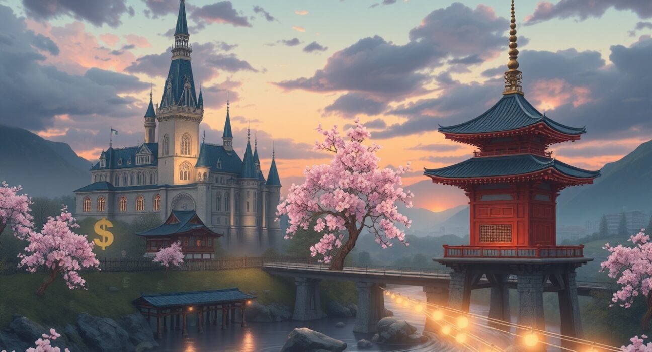 EUR/JPY currency pair analysis showing European and Japanese economic influences on exchange rates