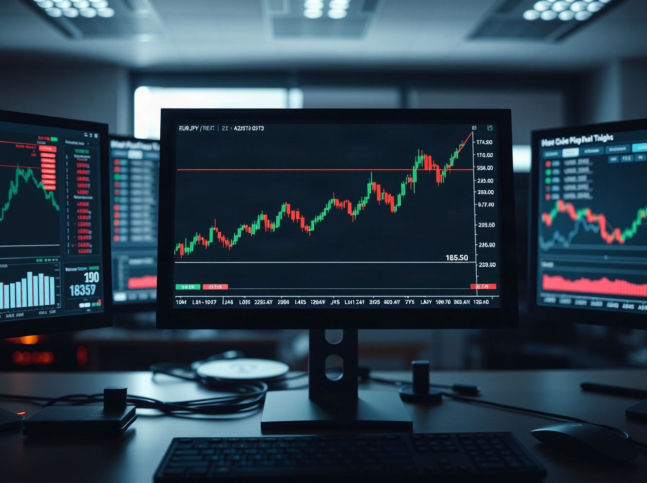 EUR/JPY Holds Above 185.50 as Technical Indicators Point to Consolidation