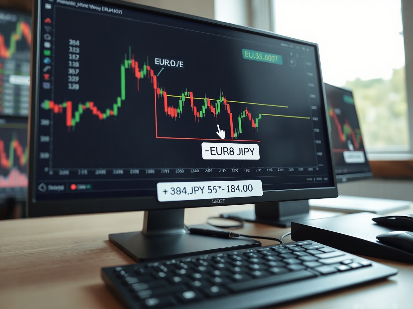 EUR/JPY Price Forecast: Rising Wedge Support at 184.00 in Focus
