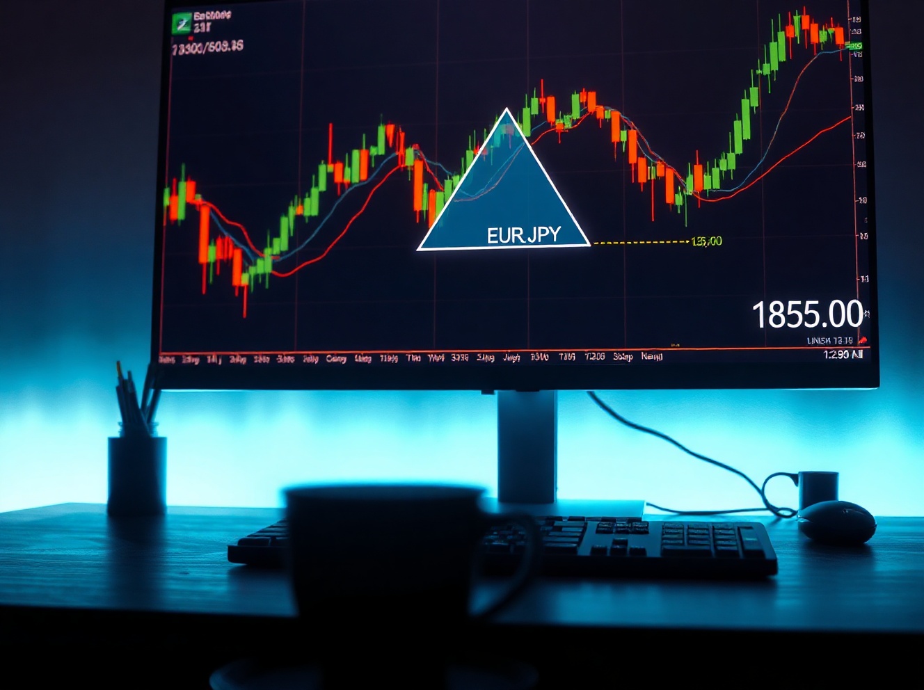 EUR/JPY Rebounds from Triangle Support: Technical Outlook Near 185.00