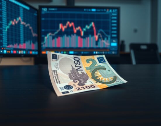 EUR/JPY currency pair analysis showing subdued movement below 187.00 amid risk-off sentiment