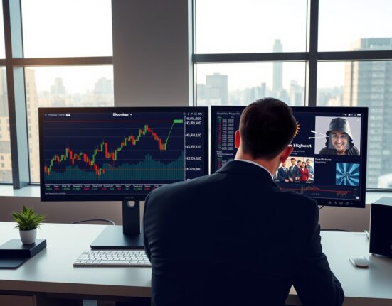 EUR/JPY currency pair analysis on trading terminal showing stabilization amid geopolitical developments