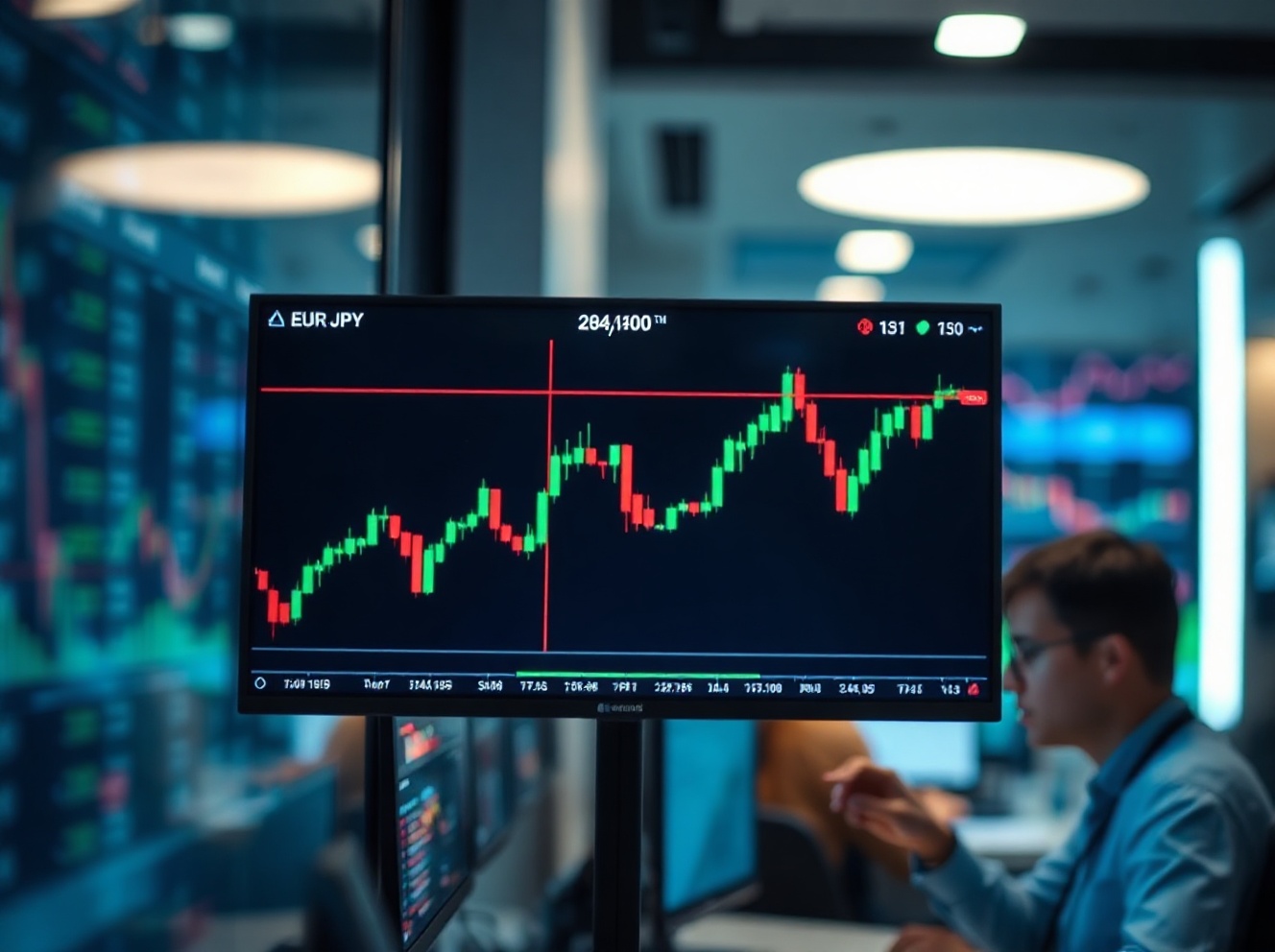 EUR/JPY Steadies Near 184.00 as Traders Weigh Policy Divergence