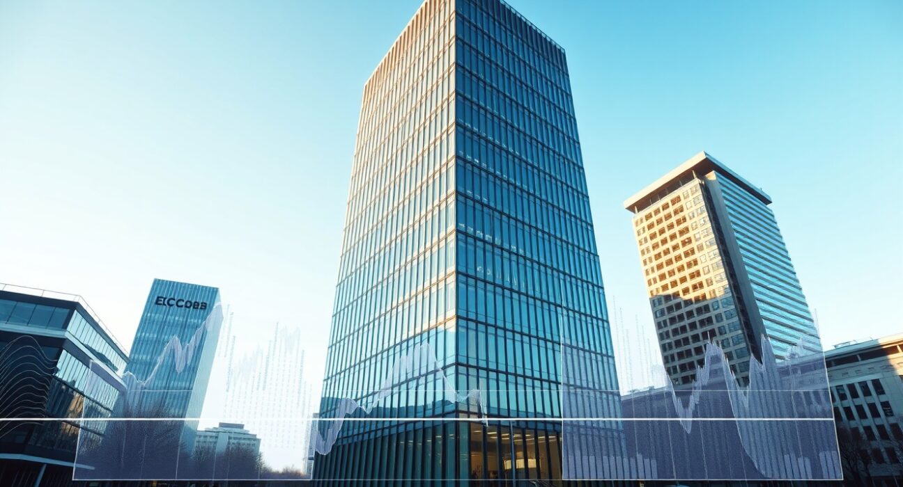 European Central Bank building representing EUR analysis and monetary policy decisions in Frankfurt